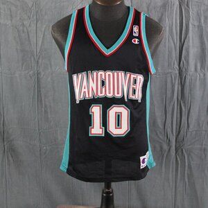 Vancouver Grizzlies Jersey (VTG) - Mike Bibby 10 by Champion - Men's Size 40